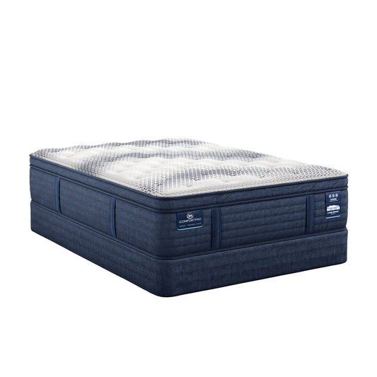 iComfortPro - 16" Buckingham Latex Foam Plush Pillow Top Mattress