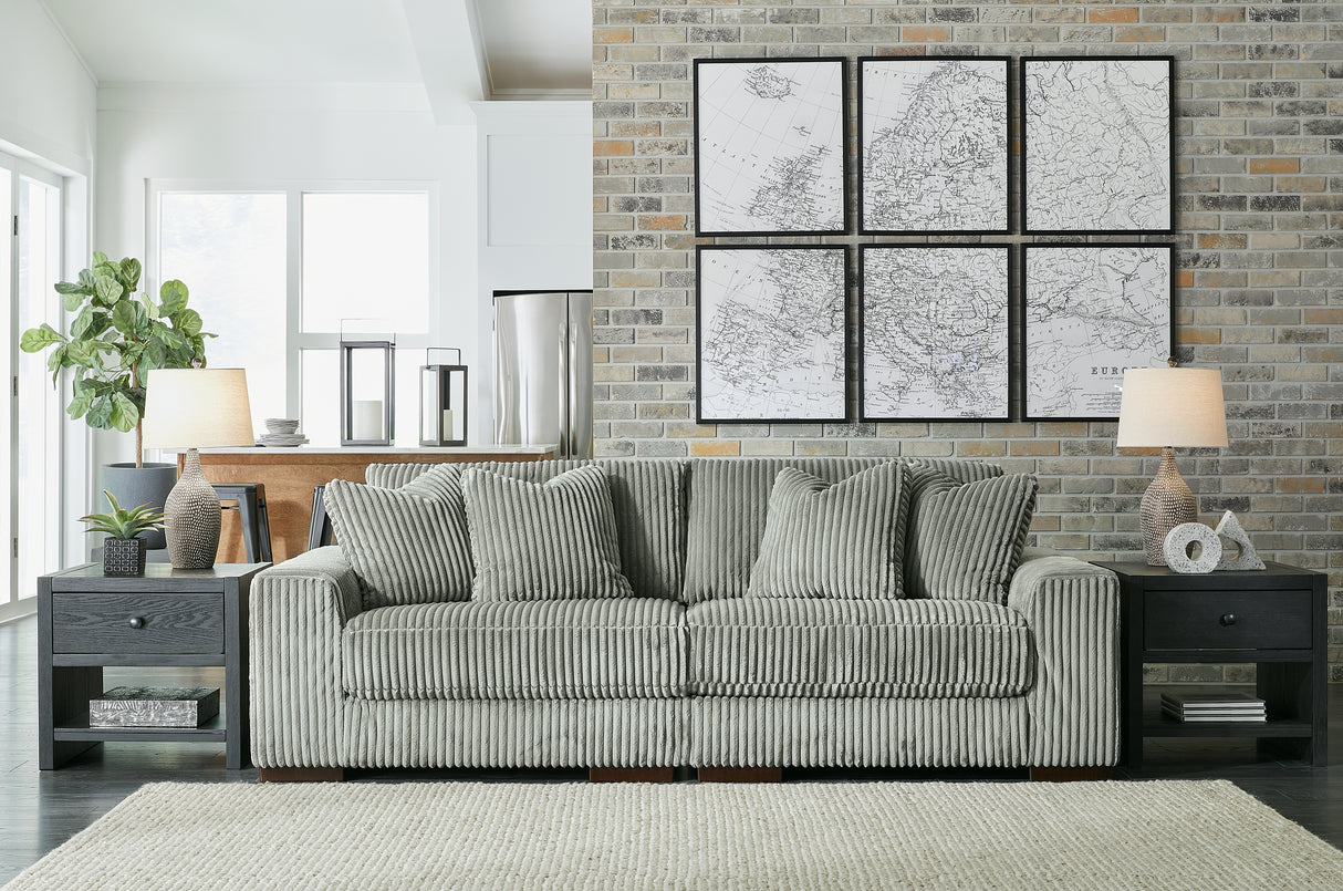 Furniture City Slidell - Ashley Furniture - Lindyn Sectional - RAF 2-Piece Sectional Sofa / Fog - 21105S1