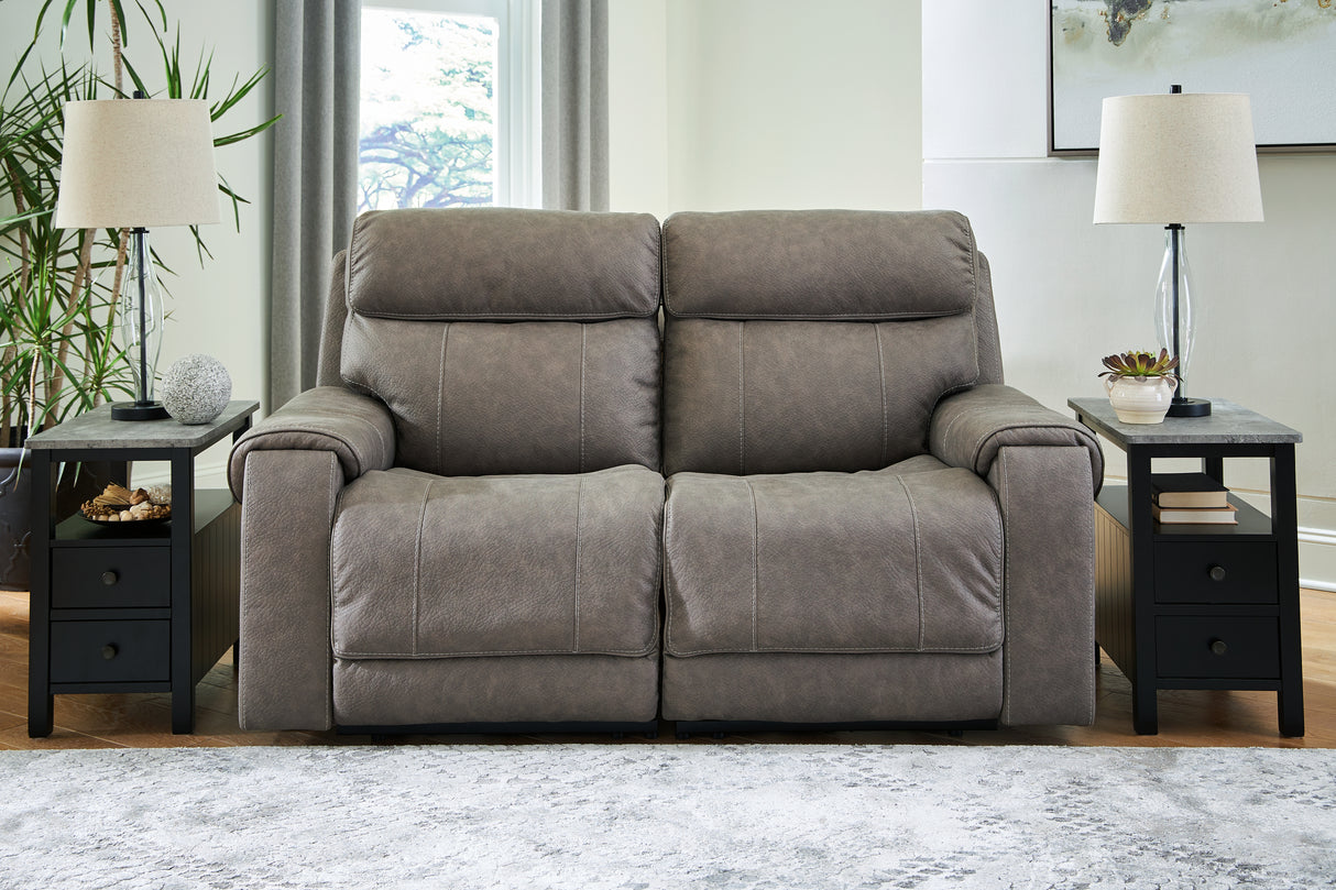 Furniture City Slidell - Ashley Furniture - Starbot Sectional - 3-Piece Power Reclining Sectional Sofa / Fossil - 23501S3
