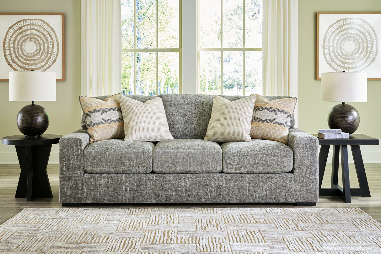 Furniture City Slidell - Ashley Furniture - Dunmor Living Room - Sofa / Graphite - 2490438