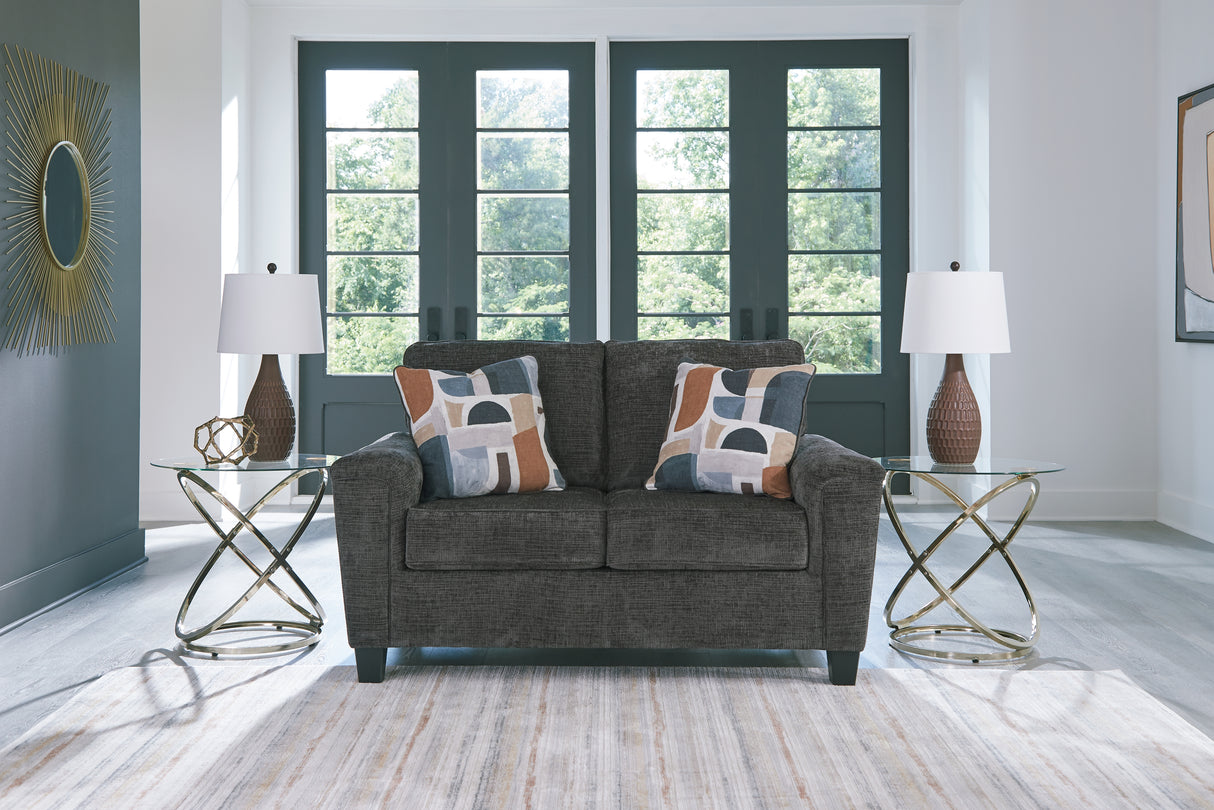Furniture City Slidell - Ashley Furniture - Erinslane Living Room - Loveseat / Dusk - 2520635