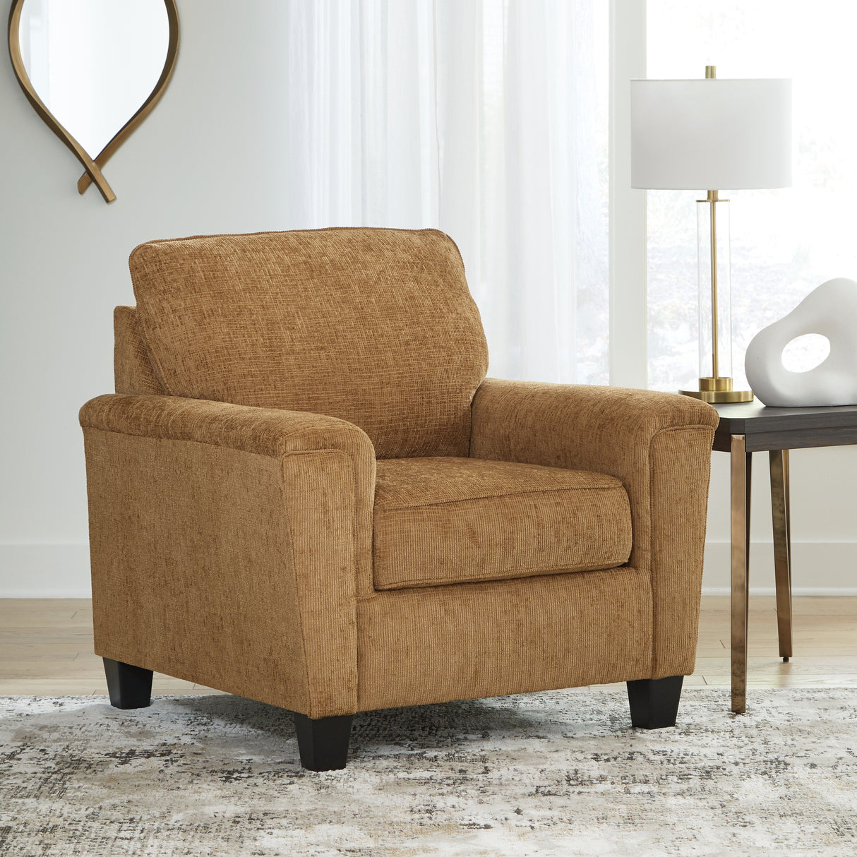 Furniture City Slidell - Ashley Furniture - Erinslane Living Room - Chair / Honey - 2520720