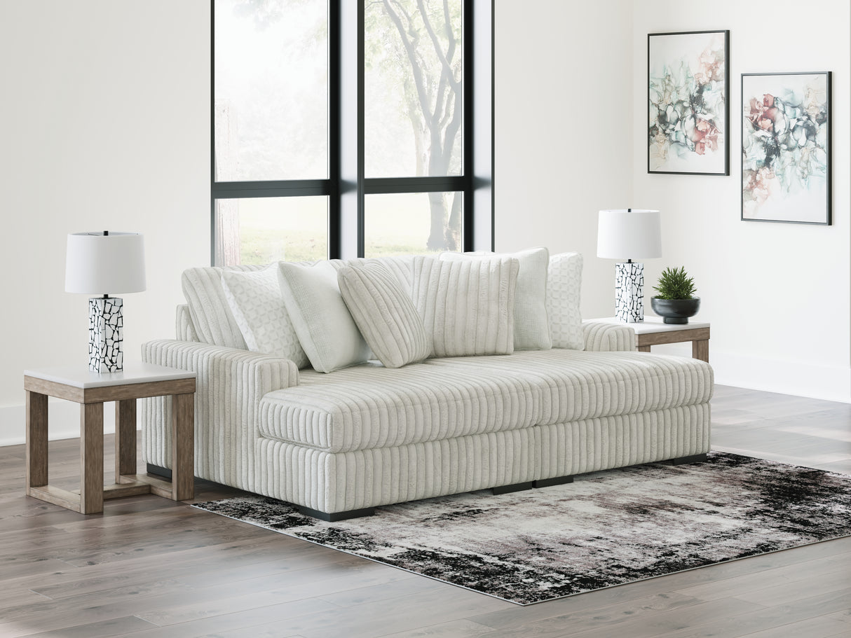 Furniture City Slidell - Ashley Furniture - Stupendous Sectional - RAF 2-Piece Sectional with Chaise / Alloy - 25903S6