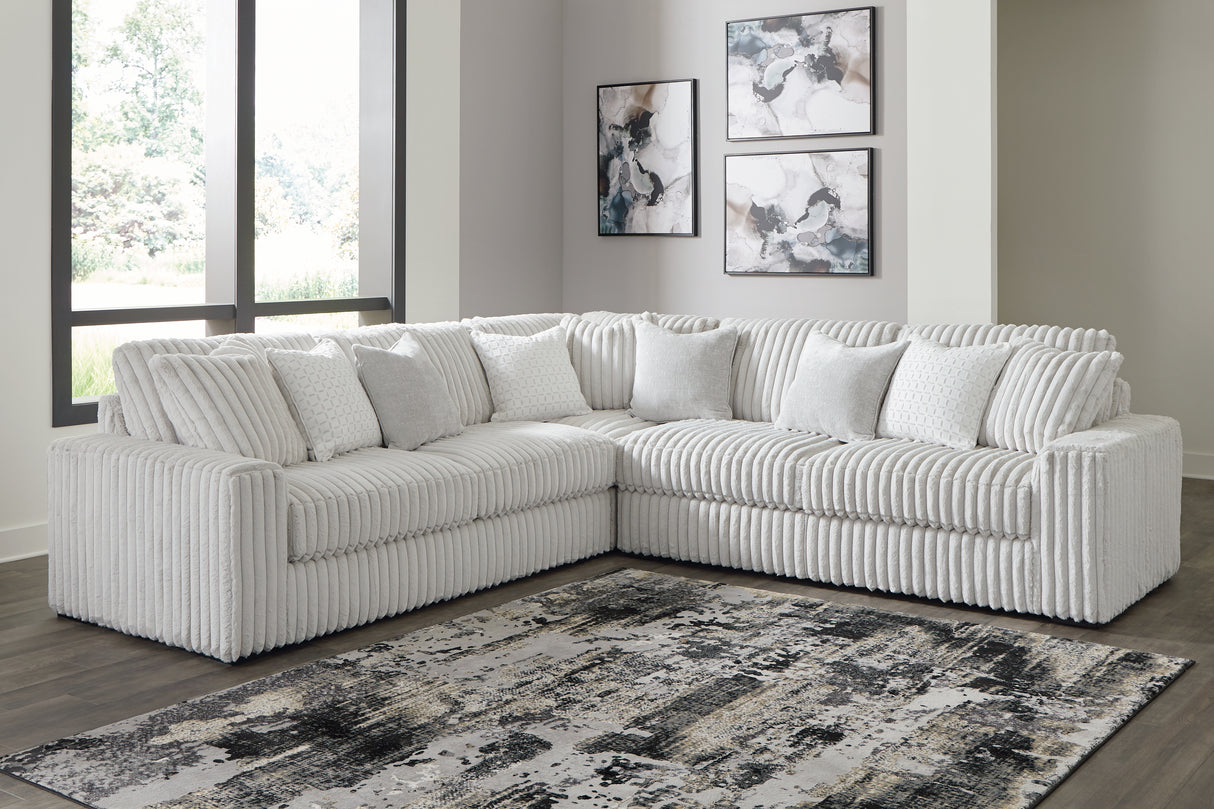 Furniture City Slidell - Ashley Furniture - Stupendous Sectional - LAF 3-Piece Sectional / Alloy - 25903S1