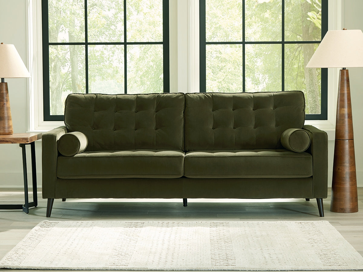 Furniture City Slidell - Ashley Furniture - Reveon Lakes Living Room - Loveseat / Olive - 2640435