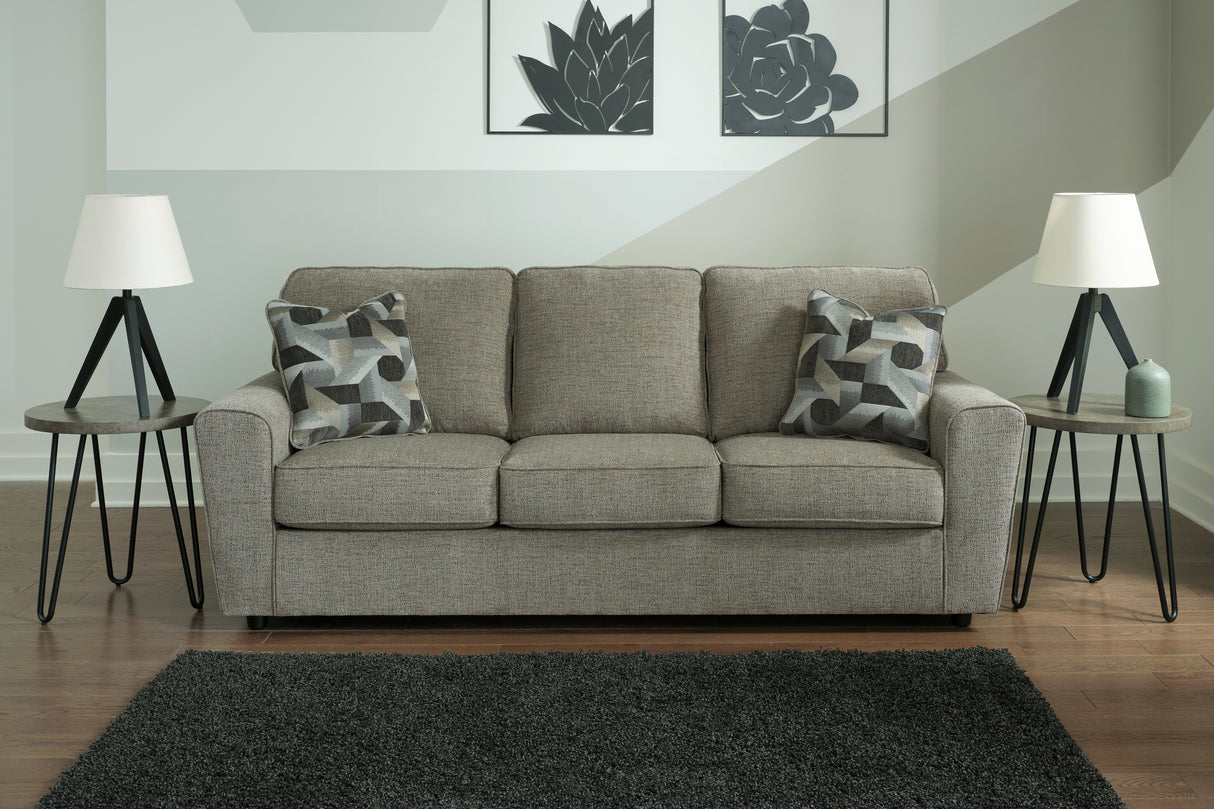 Furniture City Slidell - Ashley Furniture - Cascilla Living Room - Sofa / Pewter - 2680538