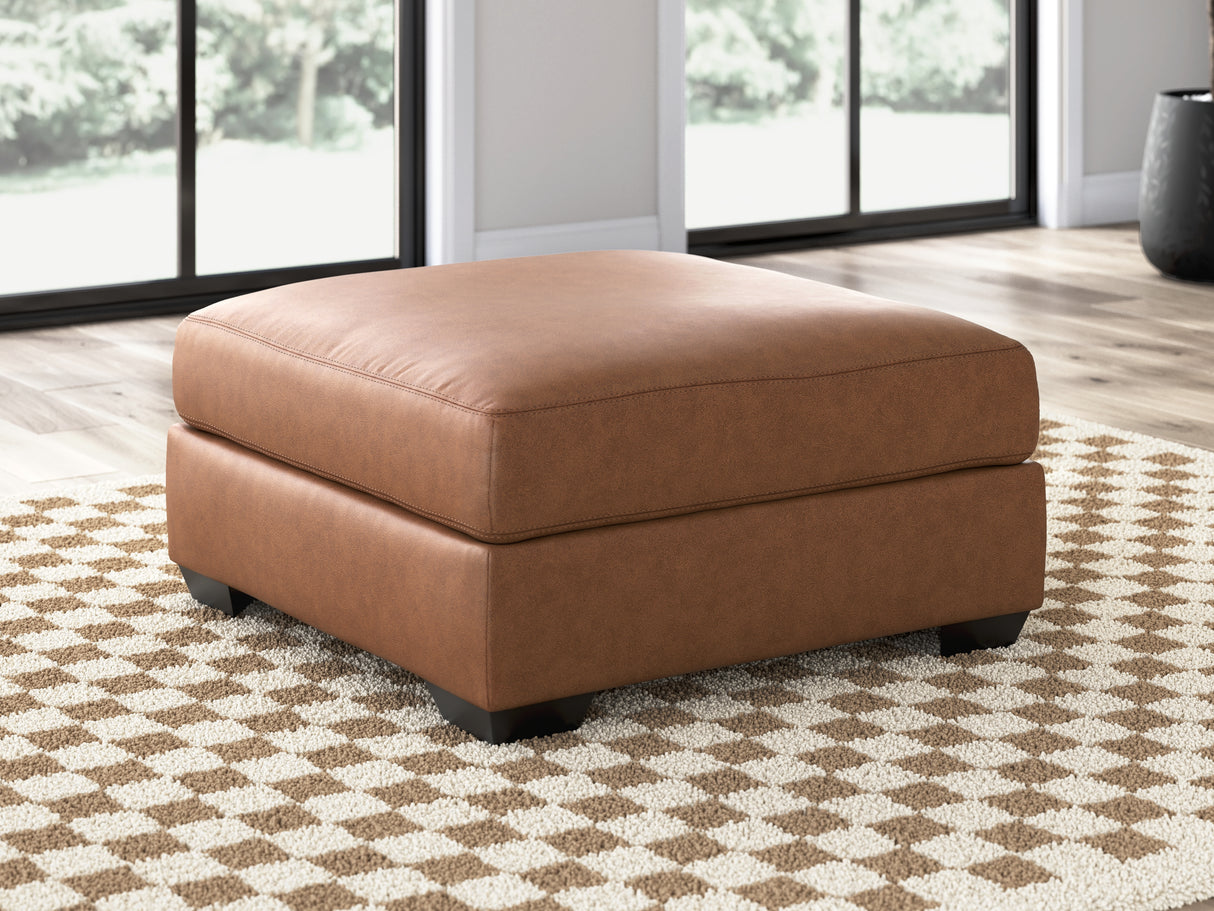 Furniture City Slidell - Ashley Furniture - WillowBend Living Room - Oversized Accent Ottoman / Caramel - PC2770408