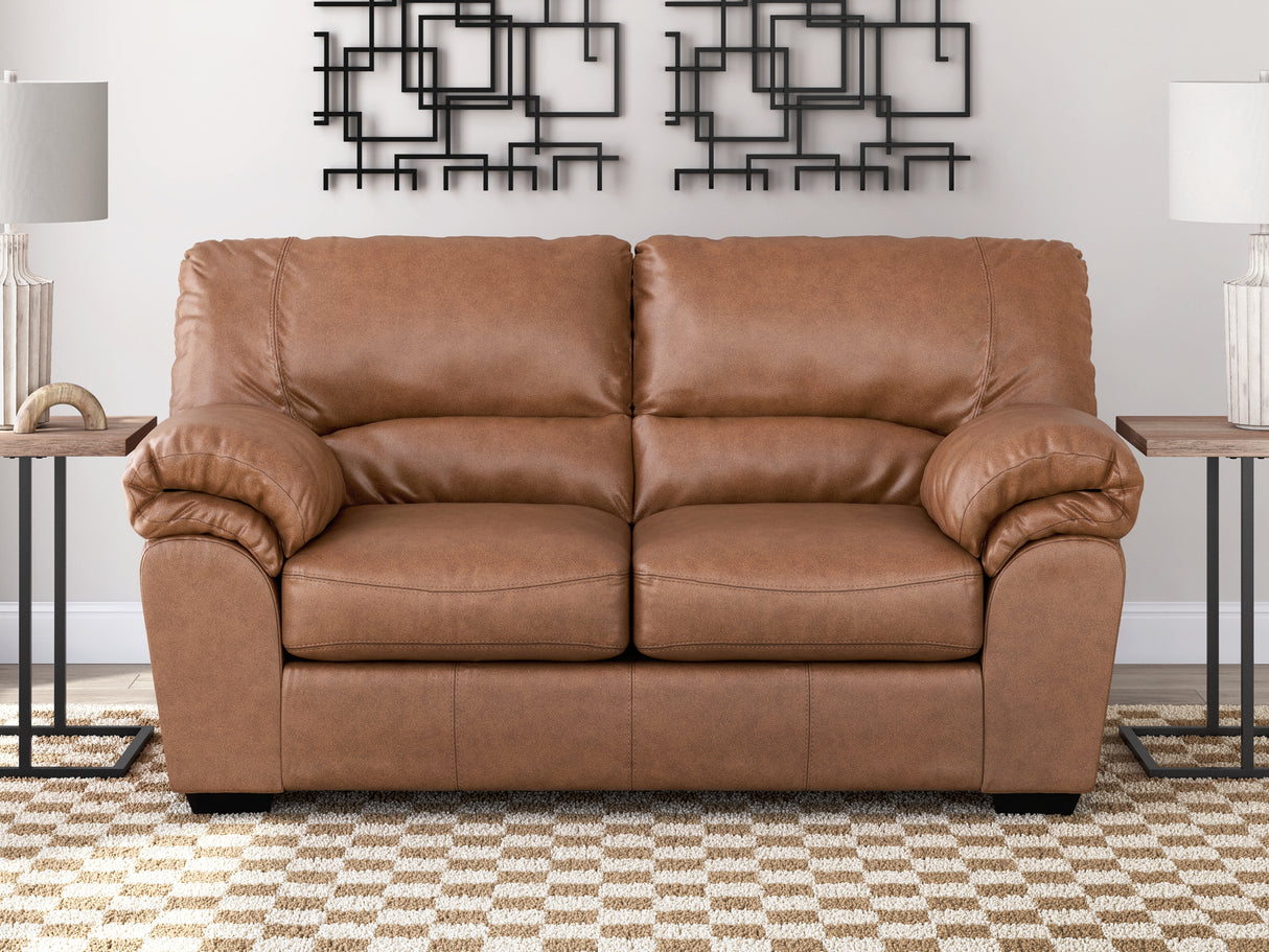 Furniture City Slidell - Ashley Furniture - WillowBend Living Room - Oversized Accent Ottoman / Caramel - PC2770408
