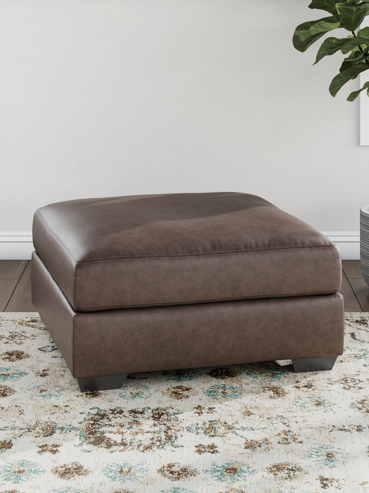 Furniture City Slidell - Ashley Furniture - WillowBend Living Room - Oversized Accent Ottoman / Umber - PC2770508