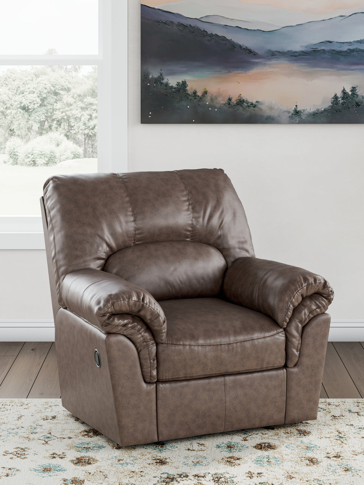 Furniture City Slidell - Ashley Furniture - WillowBend Living Room - Rocker Recliner / Umber - PC2770525