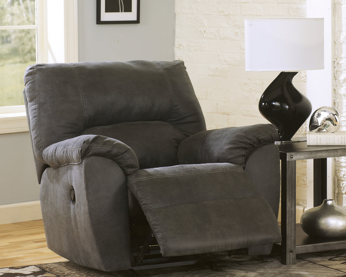 Furniture City Slidell - Ashley Furniture - Tambo Living Room - Rocker Recliner / Canyon - 2780225