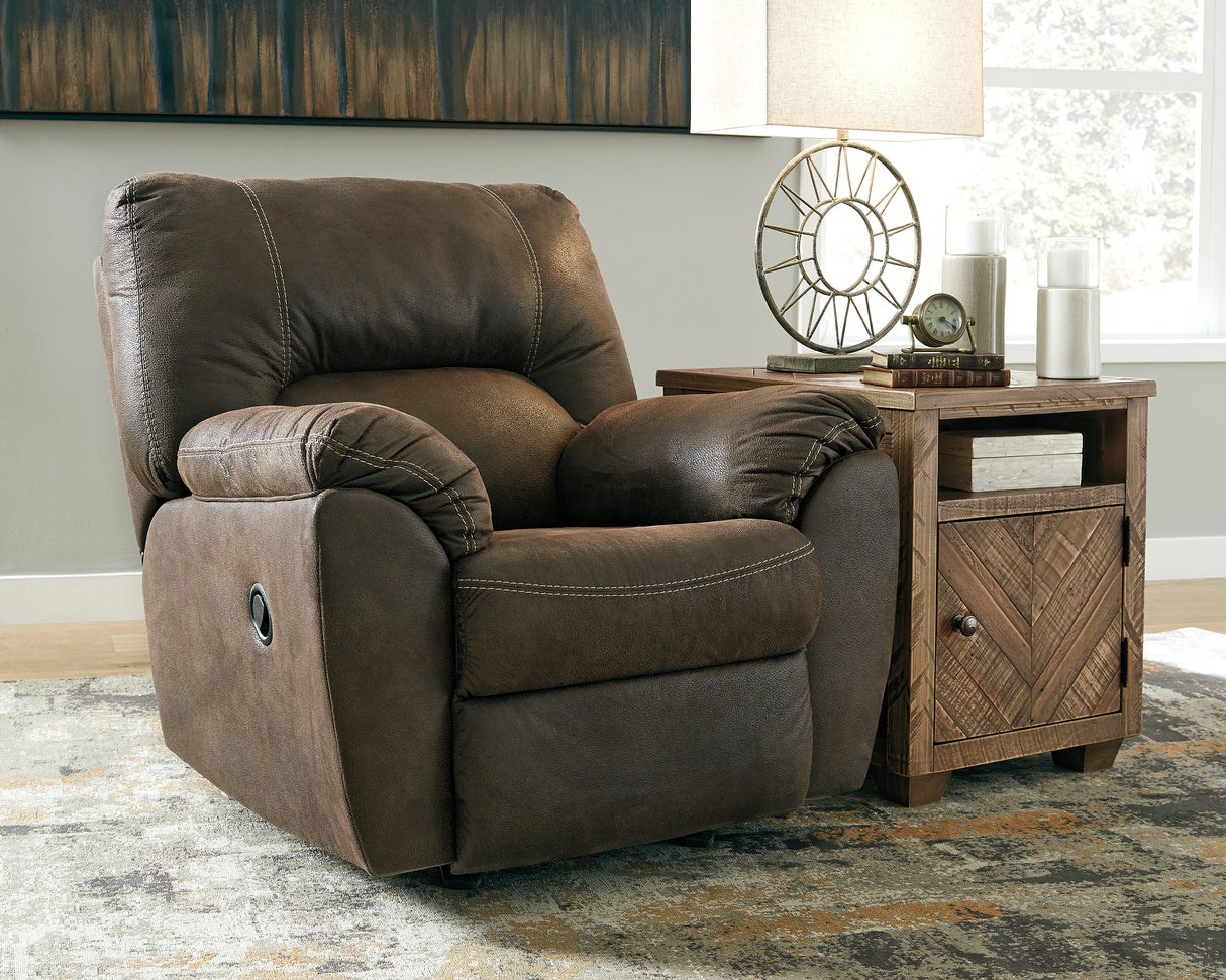 Furniture City Slidell - Ashley Furniture - Tambo Living Room - Rocker Recliner / Canyon - 2780225