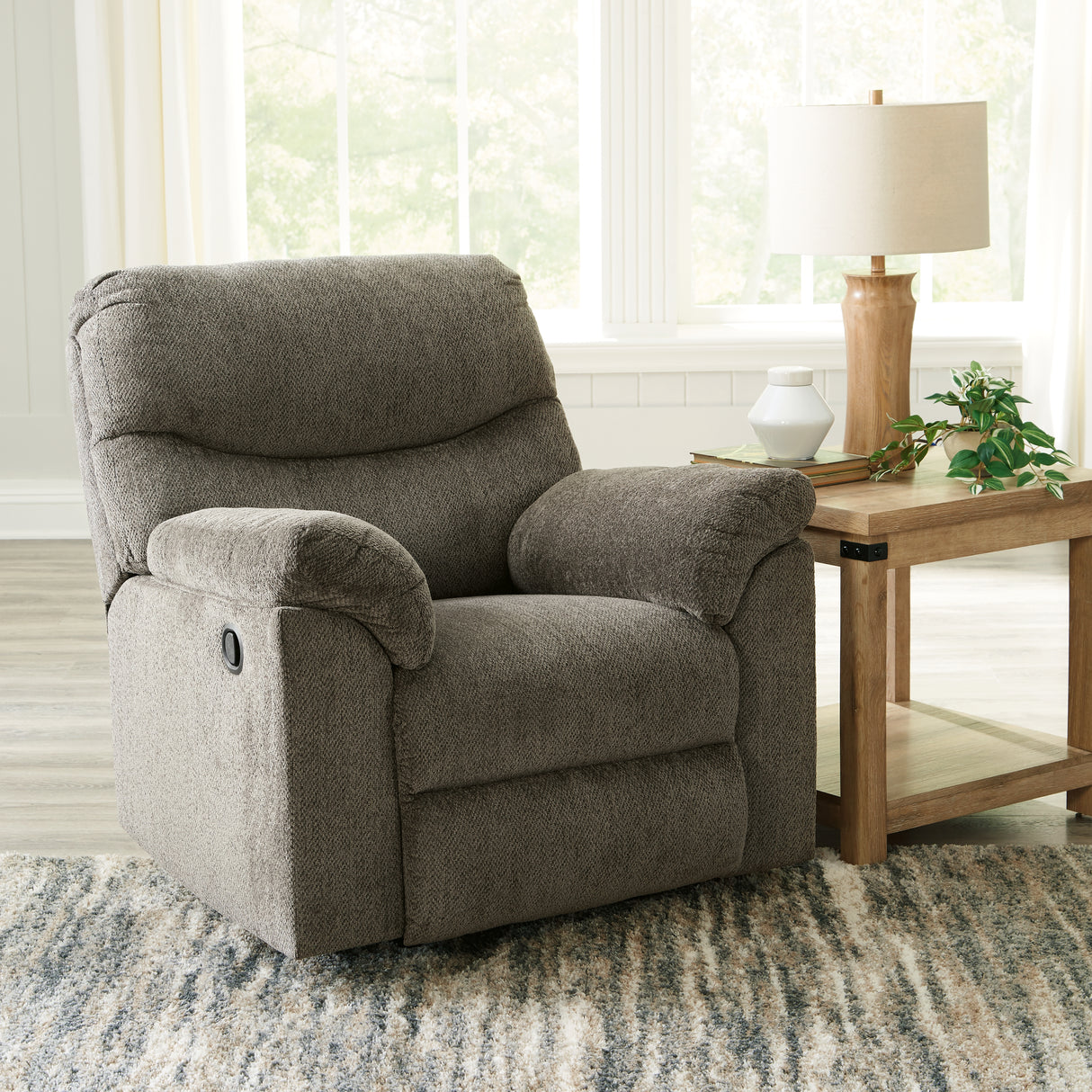 Furniture City Slidell - Ashley Furniture - Alphons Living Room - Rocker Recliner / Putty - 2820125