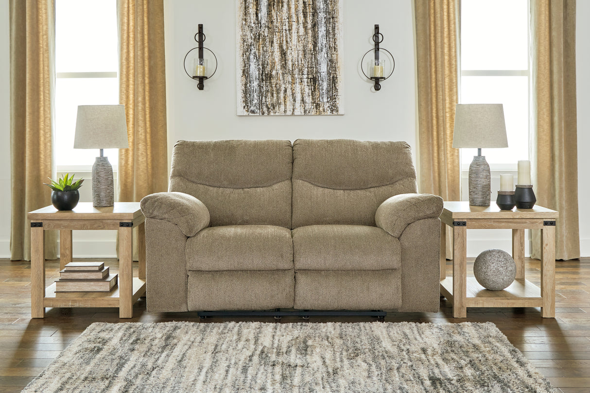 Furniture City Slidell - Ashley Furniture - Alphons Living Room - Reclining Loveseat / Briar - 2820286