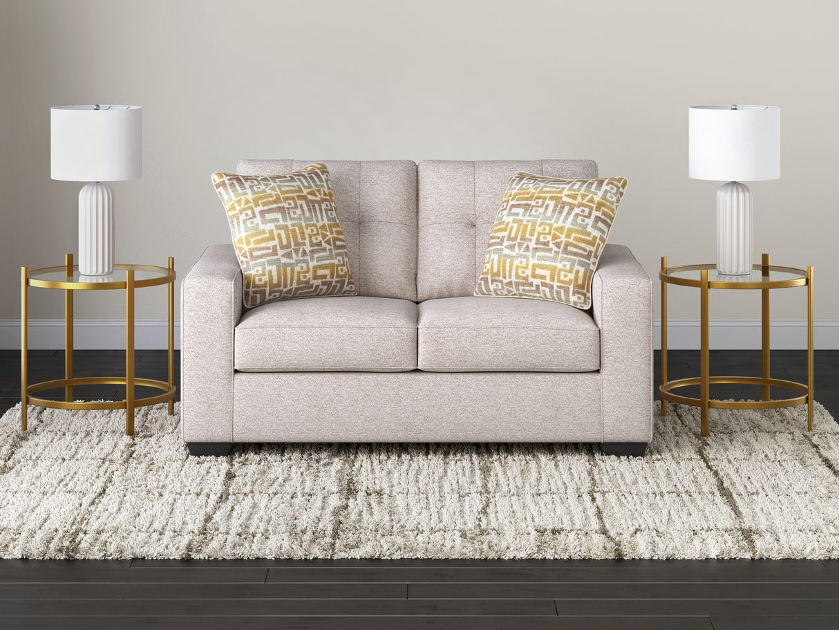Furniture City Slidell - Ashley Furniture - Larimer Living Room - Loveseat / Stone - PC2920335