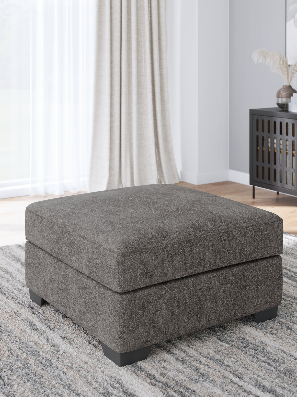Furniture City Slidell - Ashley Furniture - Olten Living Room - Oversized Accent Ottoman / Graphite - 3130508