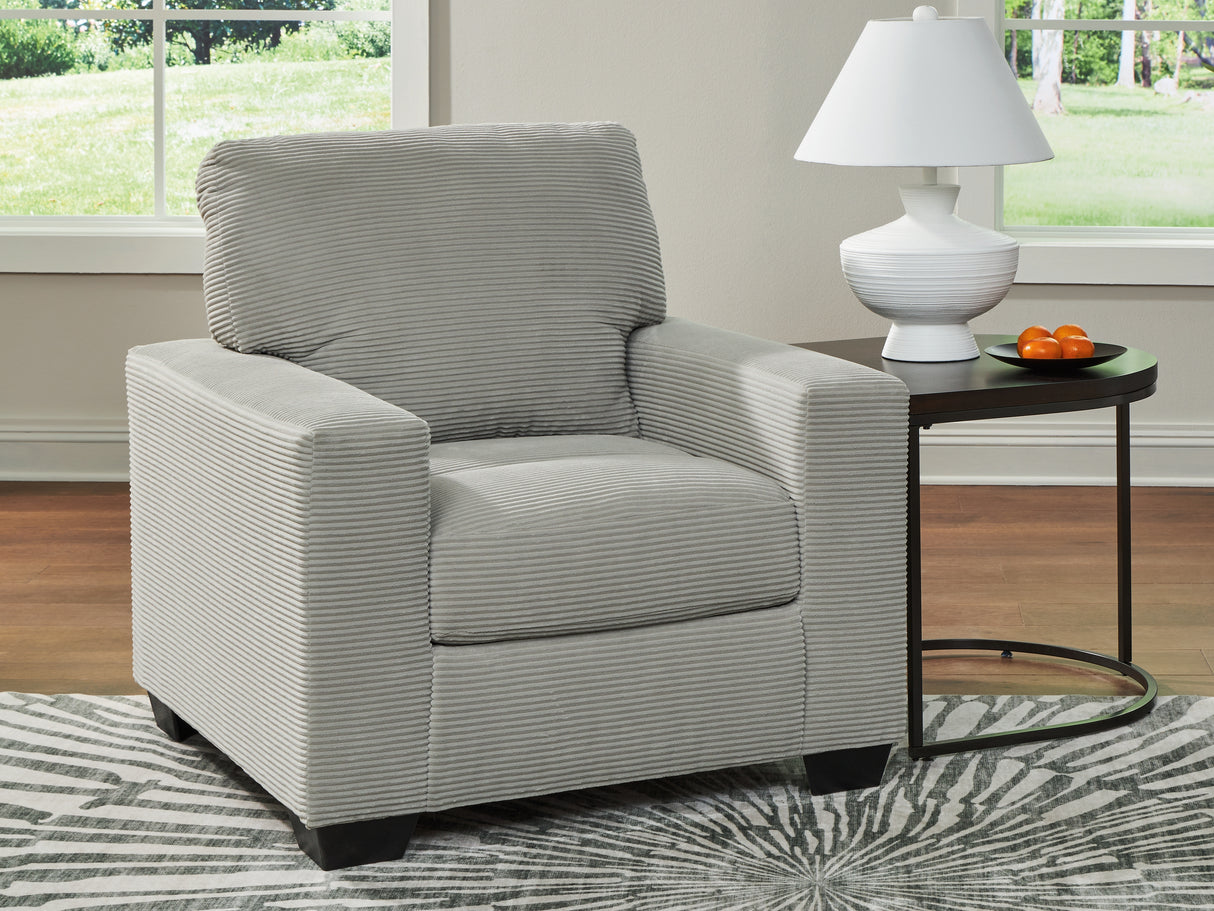 Furniture City Slidell - Ashley Furniture - Greenbriar Living Room - Chair / Smoke - PC3200520
