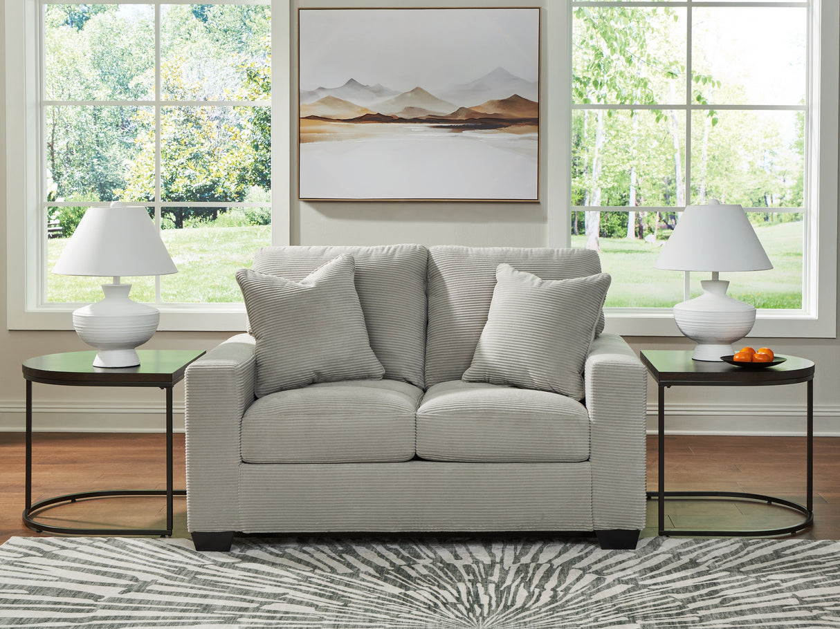 Furniture City Slidell - Ashley Furniture - Greenbriar Living Room - Loveseat / Smoke - PC3200535