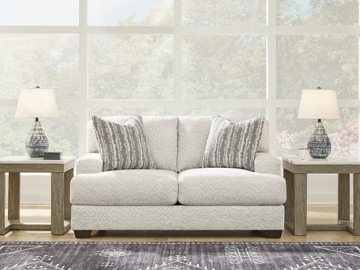 Furniture City Slidell - Ashley Furniture - Brebryan Living Room - Loveseat / Flannel - 3440135