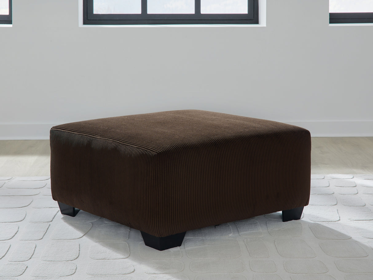 Furniture City Slidell - Ashley Furniture - Kimlee Living Room - Oversized Accent Ottoman / Chocolate - PC3560308