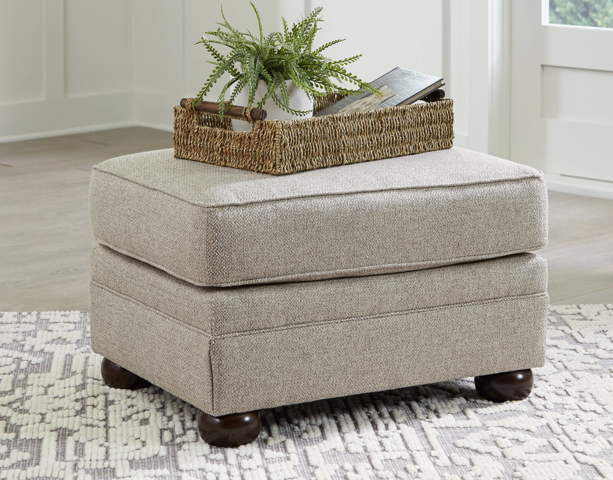 Furniture City Slidell - Ashley Furniture - Gaelon Living Room - Ottoman / Dune - 3730714
