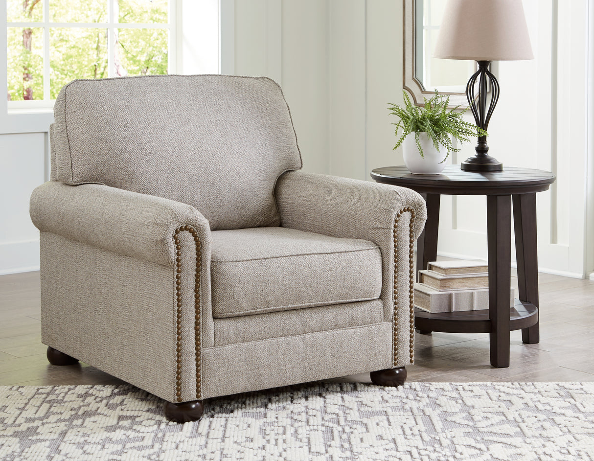 Furniture City Slidell - Ashley Furniture - Gaelon Living Room - Chair / Dune - 3730720