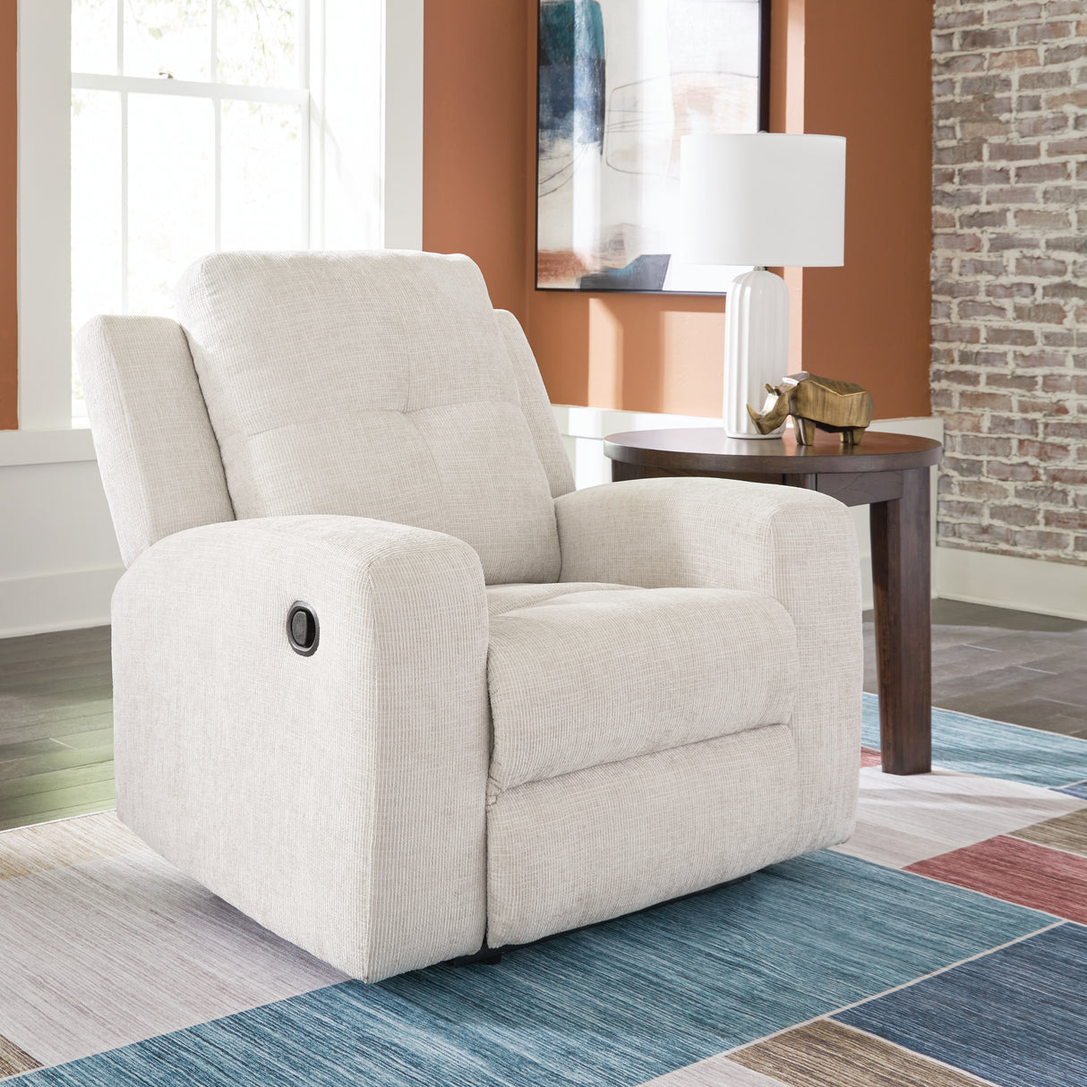 Furniture City Slidell - Ashley Furniture - Danum Living Room - Zero Wall Recliner / Stone - 3880529