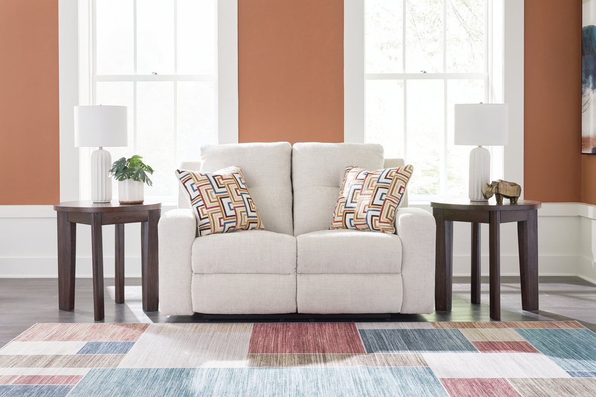 Furniture City Slidell - Ashley Furniture - Danum Living Room - Reclining Loveseat / Stone - 3880586