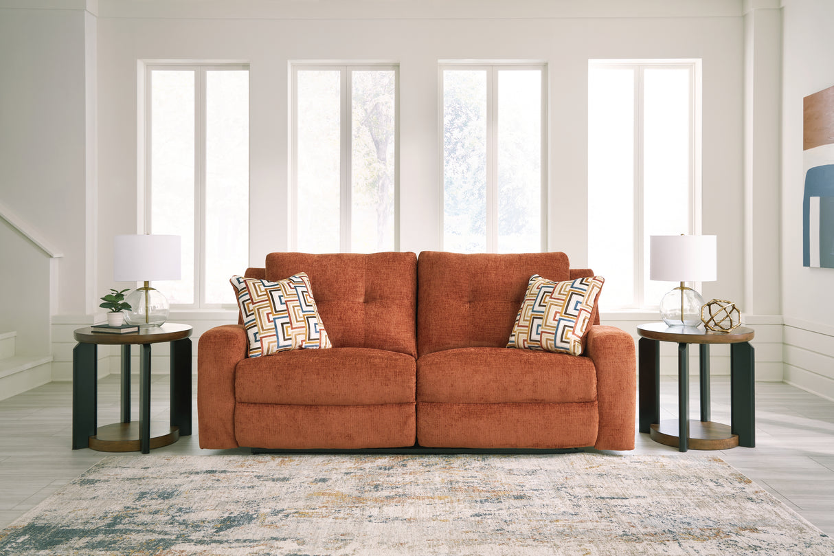 Furniture City Slidell - Ashley Furniture - Danum Living Room - 2 Seat Reclining Sofa / Spice - 3880781