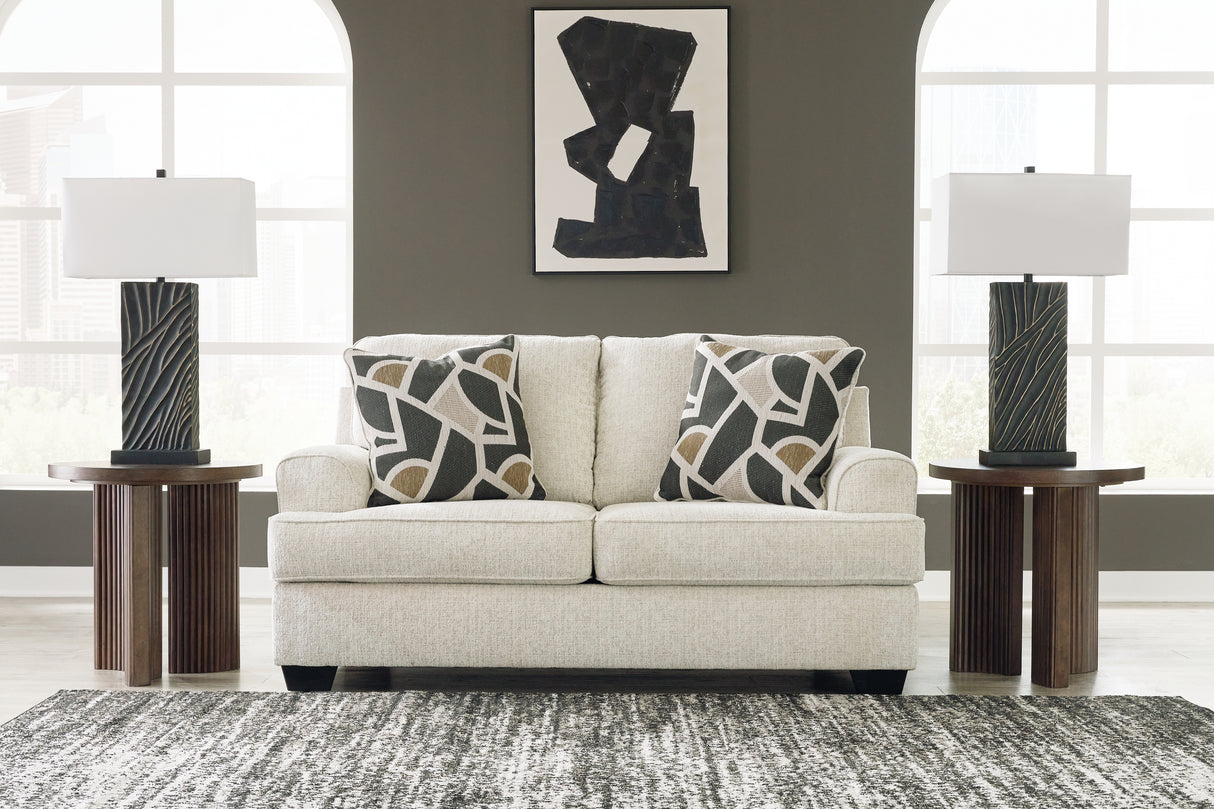 Furniture City Slidell - Ashley Furniture - Heartcort Living Room - Ottoman / Quartz - 4460414