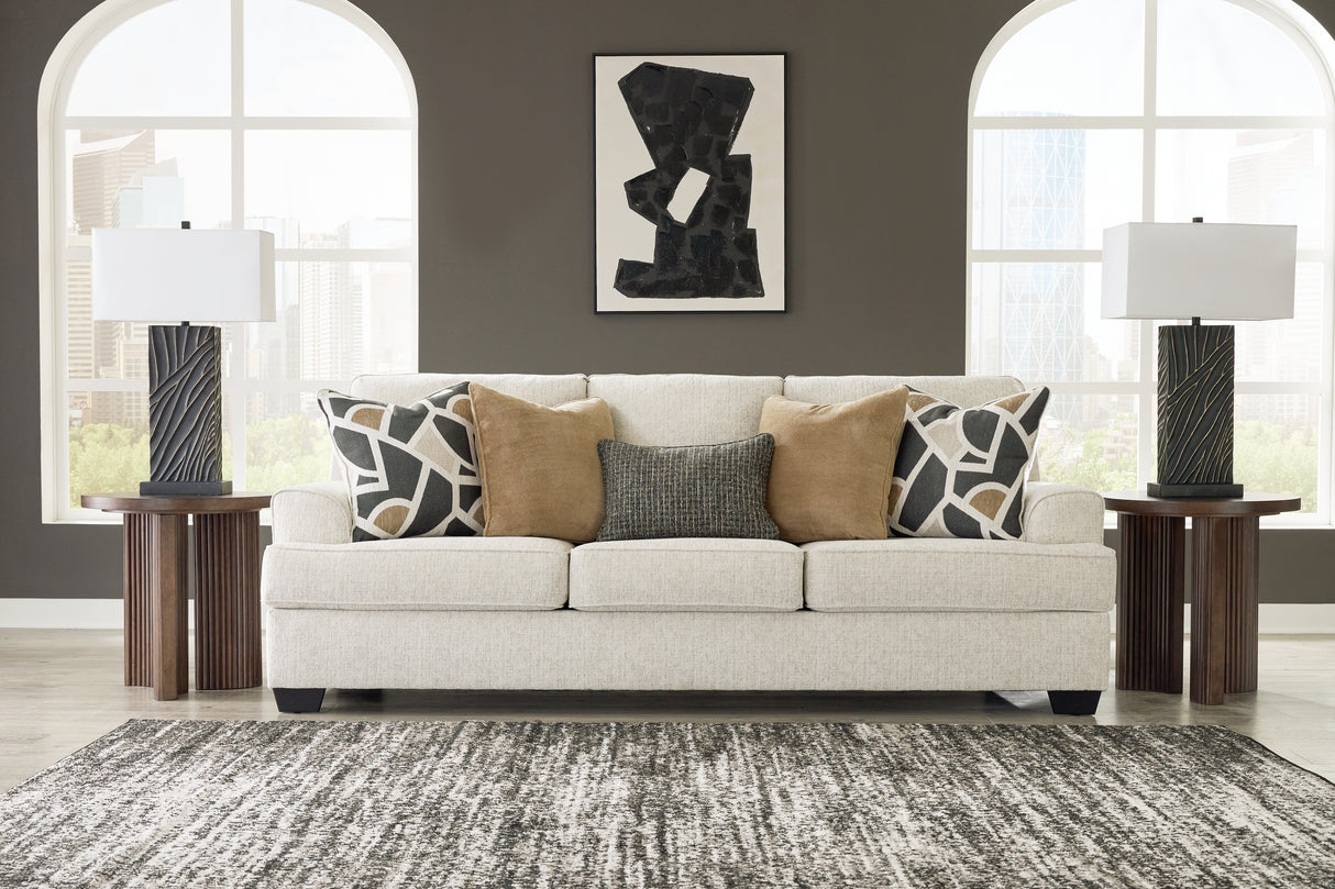Furniture City Slidell - Ashley Furniture - Heartcort Living Room - Sofa / Quartz - 4460438