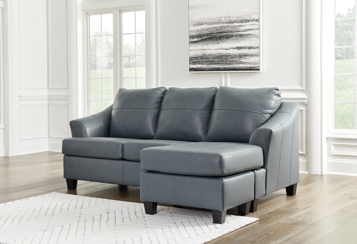 Furniture City Slidell - Ashley Furniture - Genoa Living Room - Sofa Chaise / Steel - 4770518
