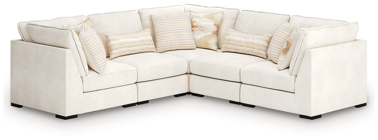 Furniture City Slidell - Ashley Furniture - Donelson Creek Sectional - 6-Piece Sectional / Vanilla - 48002S3