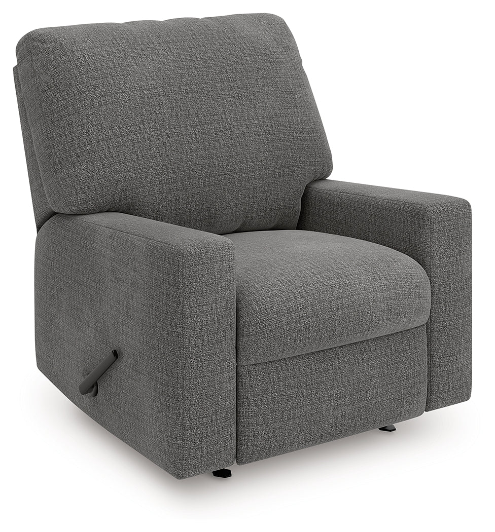 Furniture City Slidell - Ashley Furniture - Newellen Living Room - Rocker Recliner / Greystone - 4840525