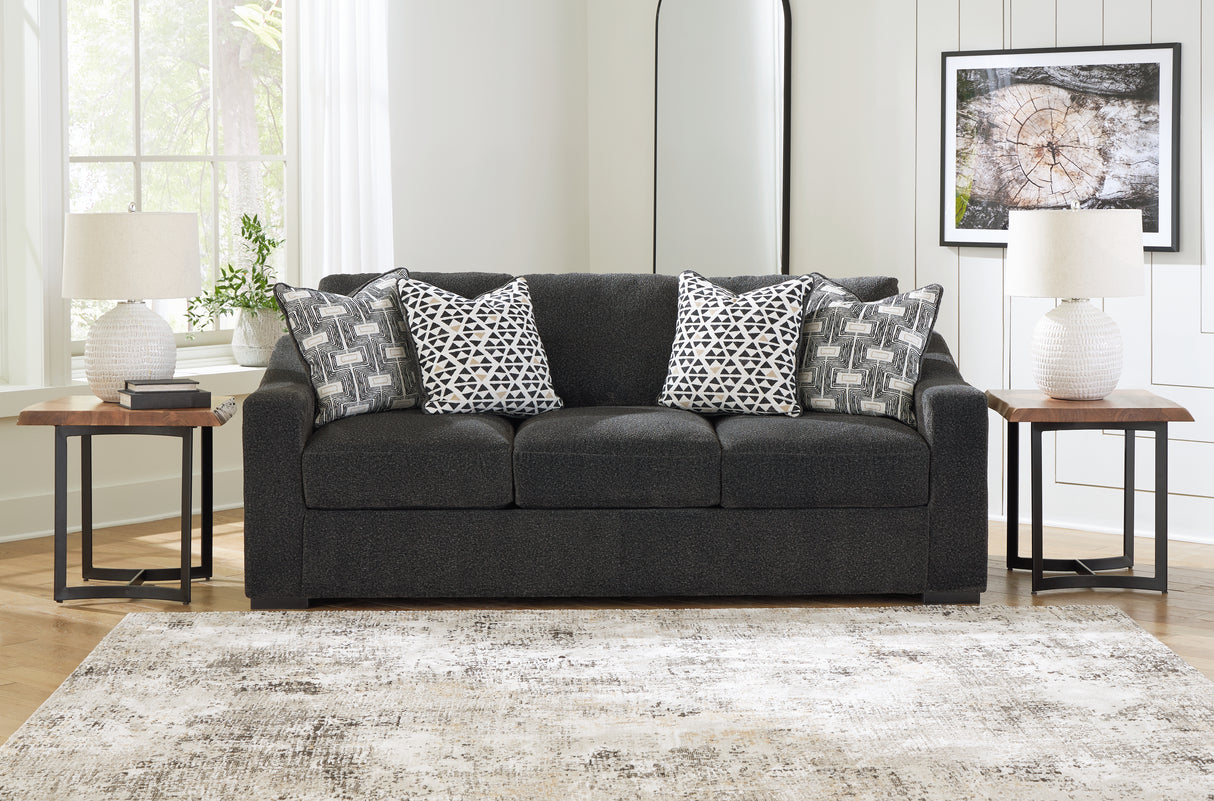 Furniture City Slidell - Ashley Furniture - Wryenlynn Living Room - Sofa / Onyx - 4940538