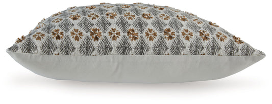Dainwick - Pillow (Set of 4) - White / Gray / Brown