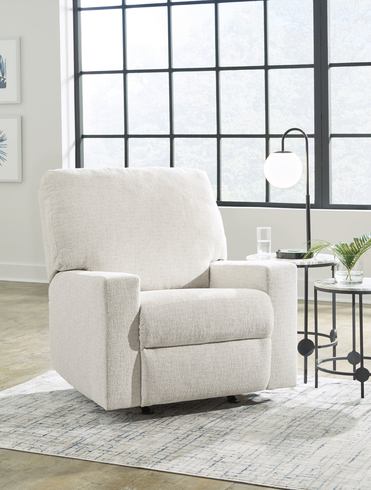 Furniture City Slidell - Ashley Furniture - Rannis Living Room - Rocker Recliner / Snow - 5360325