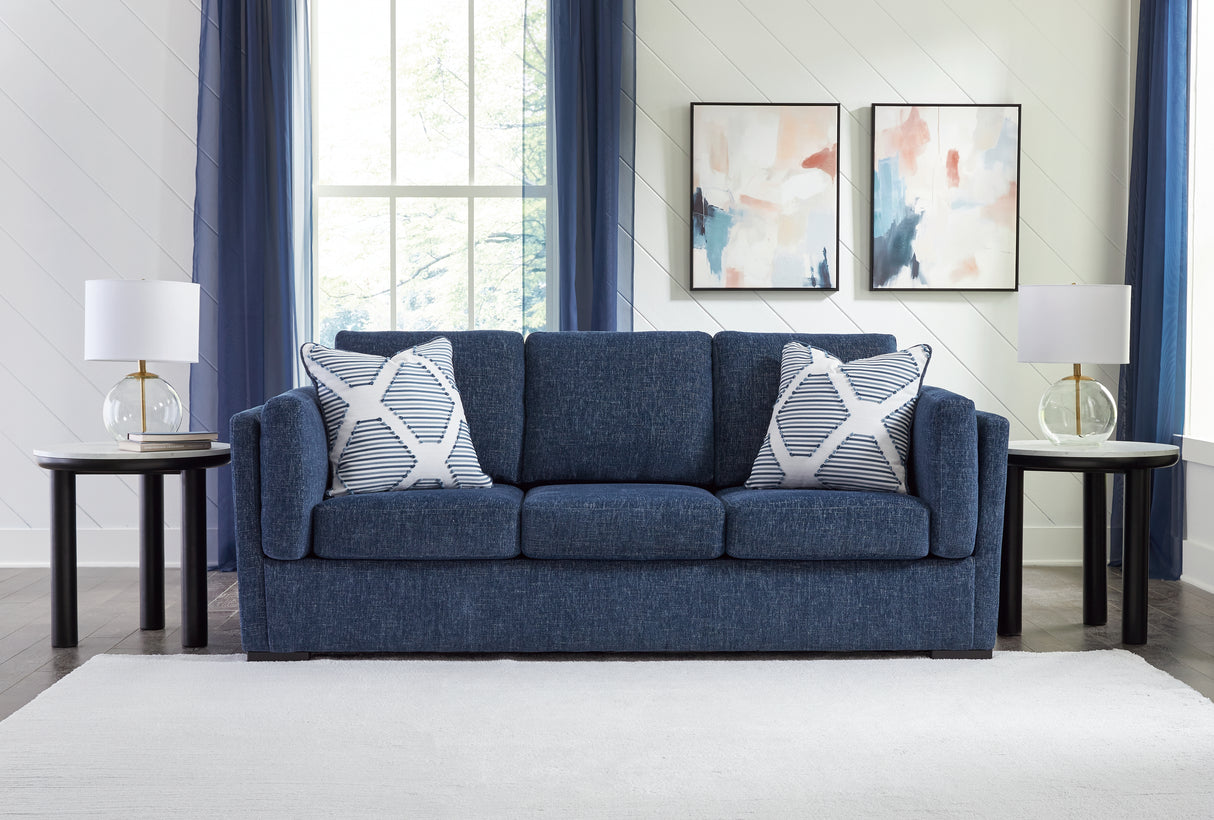 Furniture City Slidell - Ashley Furniture - Evansley Living Room - Sofa / Navy - 5450238