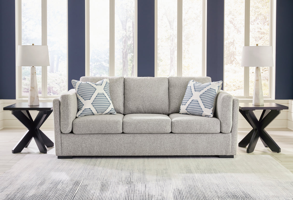 Furniture City Slidell - Ashley Furniture - Evansley Living Room - Sofa / Pewter - 5450338