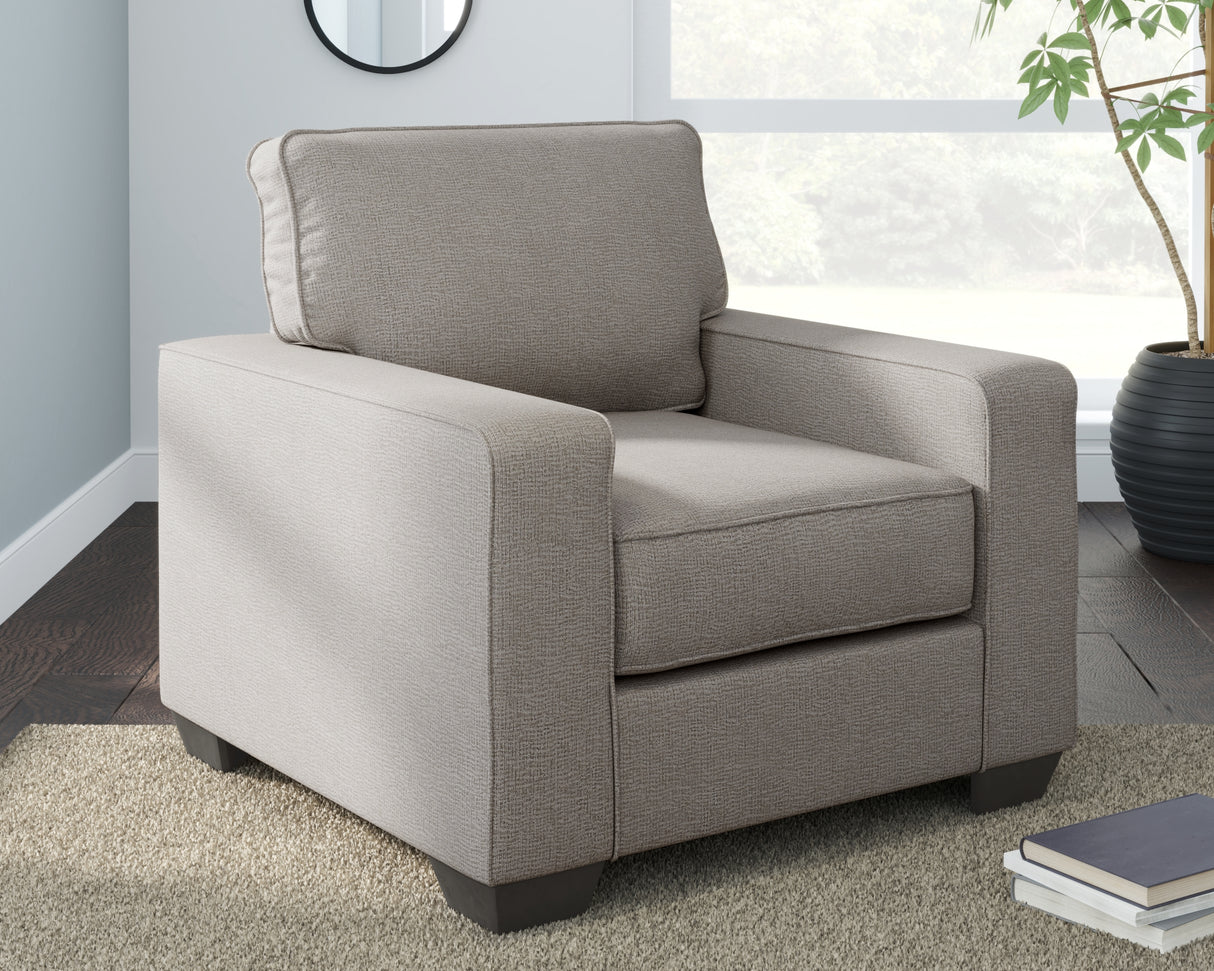 Furniture City Slidell - Ashley Furniture - Greaves Living Room - Chair / Stone - 5510420