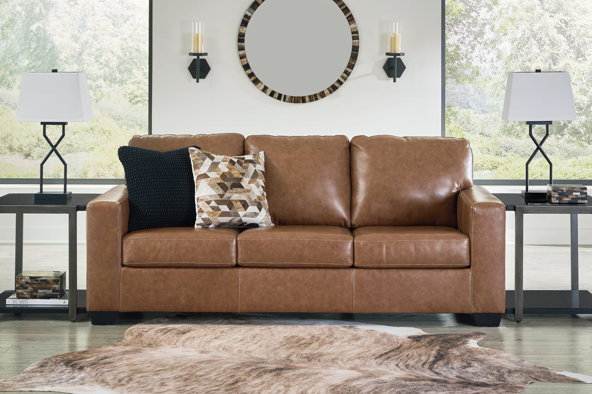 Furniture City Slidell - Ashley Furniture - Bolsena Living Room - Sofa / Caramel - 5560338