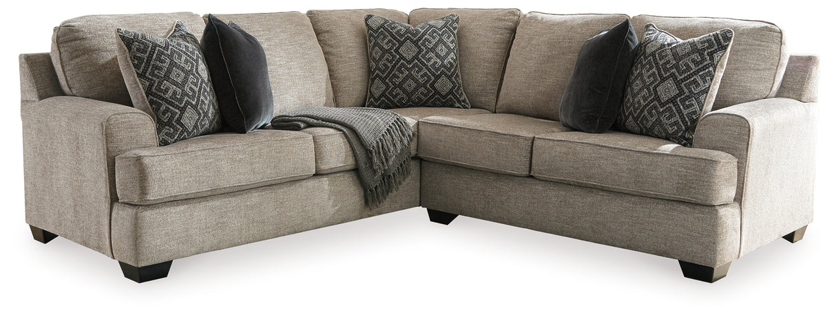 Furniture City Slidell - Ashley Furniture - Bovarian Sectional - LAF 2-Piece Sectional / Stone - 56103S3