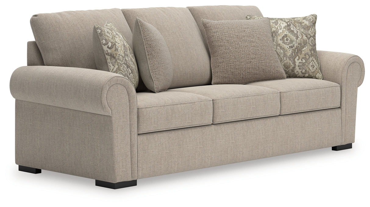 Furniture City Slidell - Ashley Furniture - Sararose Living Room - Sofa / Heather - 5710238