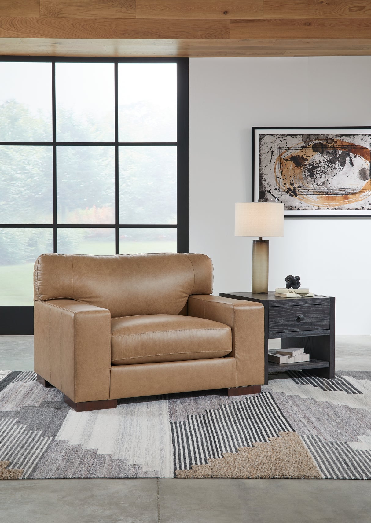 Furniture City Slidell - Ashley Furniture - Lombardia Living Room - Chair and a Half / Tumbleweed - 5730223