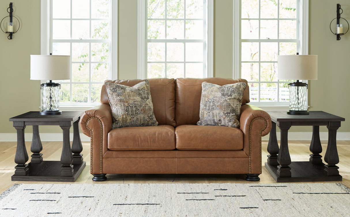 Furniture City Slidell - Ashley Furniture - Carianna Living Room - Loveseat / Caramel - 5760435