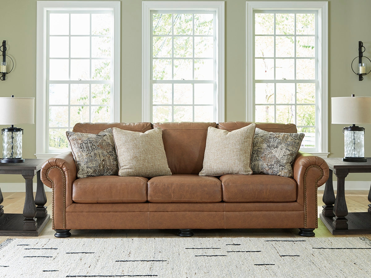 Furniture City Slidell - Ashley Furniture - Carianna Living Room - Sofa / Caramel - 5760438