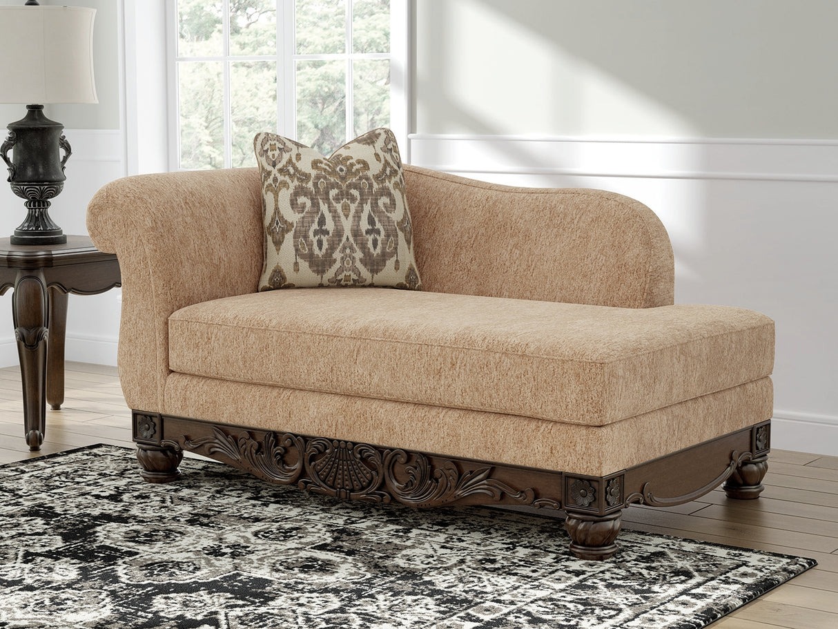 Furniture City Slidell - Ashley Furniture - Chelsworth Living Room - RAF Corner Chaise / Golden - PC5790516