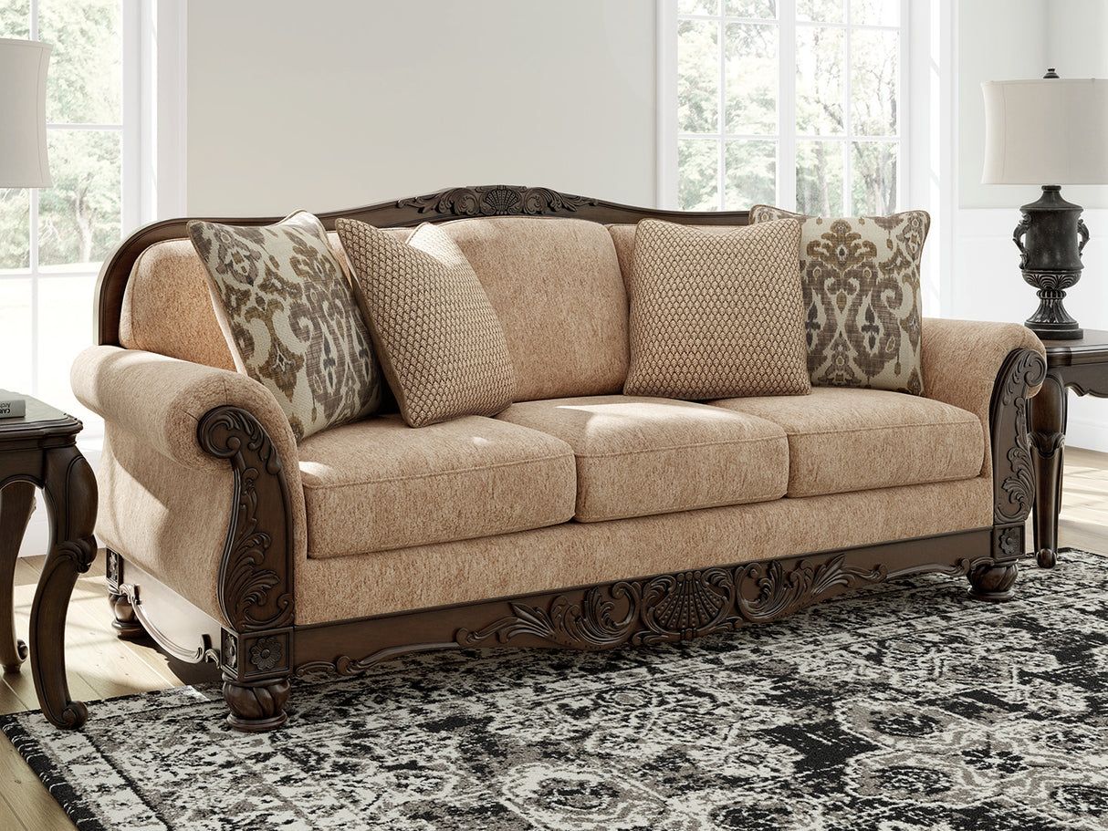 Furniture City Slidell - Ashley Furniture - Chelsworth Living Room - Sofa / Golden - PC5790538
