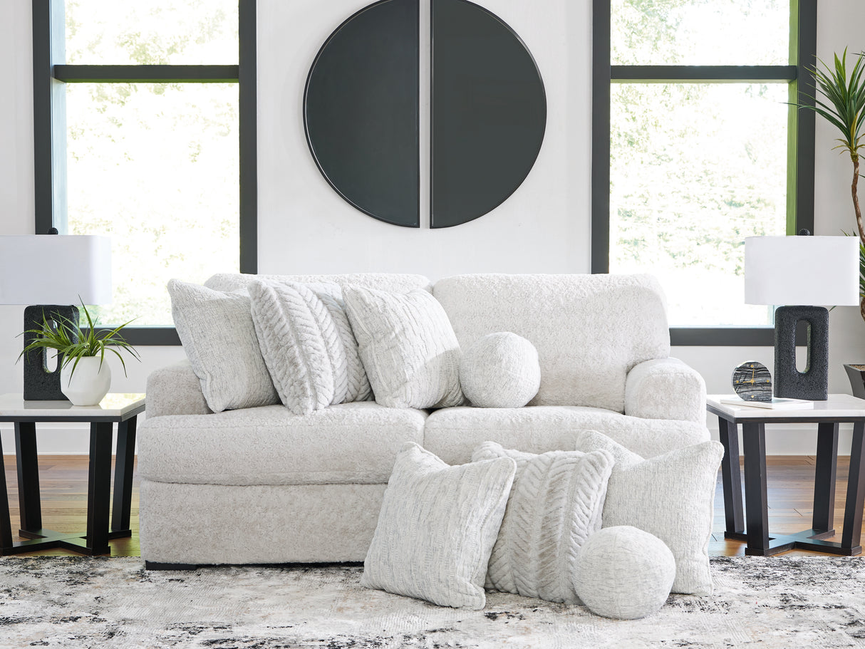 Furniture City Slidell - Ashley Furniture - Cuddle Plush Sectional - RAF 2-Piece Sectional / Arctic - PC59106S9