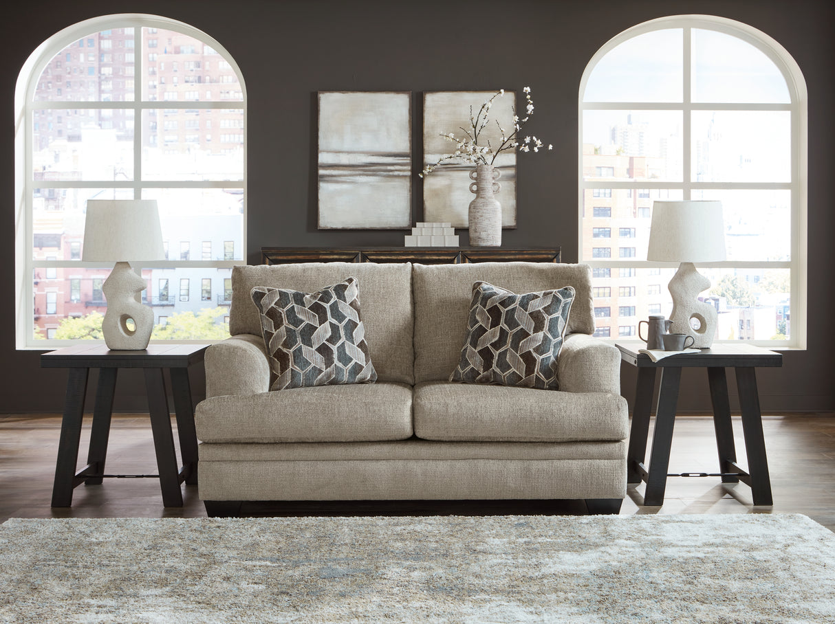 Furniture City Slidell - Ashley Furniture - Stonemeade Living Room - Loveseat / Taupe - 5950435